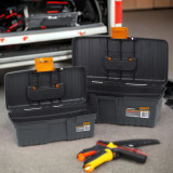 12" & 16" Heavy Duty Lightweight Large Plastic Tool Box