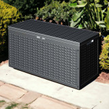 320L Plastic Large Outdoor Garden Storage Roller Box