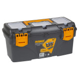 16" Large Plastic Tool Box Lockable Storage