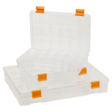 3 Pcs Screws Nails Compartment Tool Set Slot Storage Box