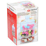 3 Tier Clear Glass Stackable Candy Storage Jars