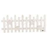 30 LED Wooden Snow Fence - Christmas Tree Skirt Stand Cover
