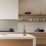 500ml Clear Glass Storage Bottle with Clamp Lid