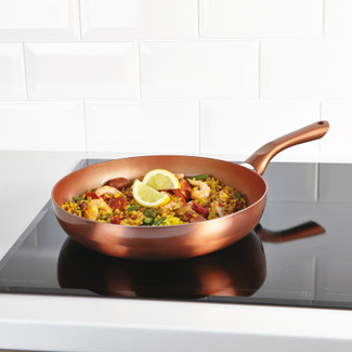 28cm Frying Pan Ceramic Copper Steel