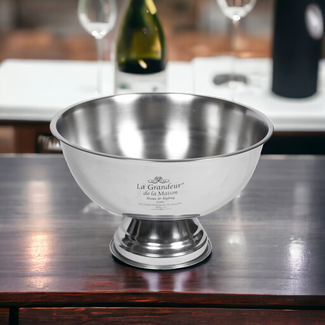 Large Stainless Steel Champagne Bowl