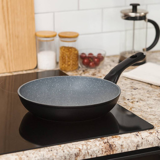 Forgecross 28cm Non-Stick Aluminium Frying Pan (Black)