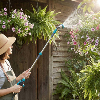 Telescopic 9 Pattern Garden Spray Lance Extendable