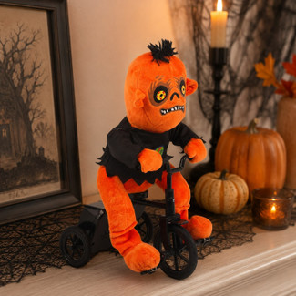 Halloween Animatronic Trike Figure w/ Light & Sound