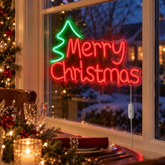 Assorted Merry Christmas LED Neon Sign