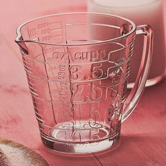 Pasabahce Transparent Glass Measuring Jug