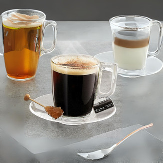 Set of 6 Luminarc Espresso Mug Tea Coffe 90ml