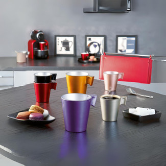 Set of 4 Luminarc Multicolored Espresso Mug 80ml
