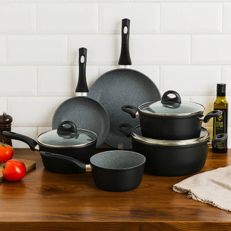 6-PC Forged Aluminium Induction Cookware Set