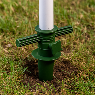 19-32mm Screw In Parasol Holder Spike Stand Peg