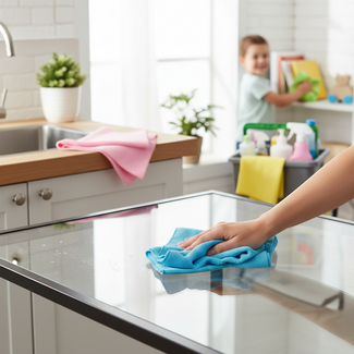 Pack of 50/100 Micro Fibre Reusable Cleaning Cloths 30x30cm Pack of 50/100 Micro Fibre Reusable Cleaning Cloths 30x30cm