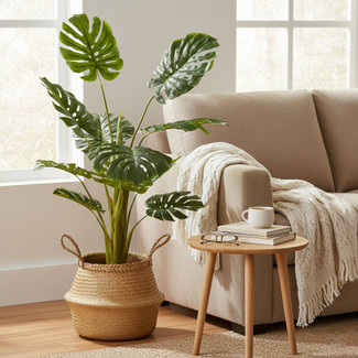 Artificial Monstera Potted Plant 110cm