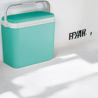 Extra Large 36 Liter Turquoise Cooler Box