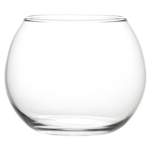 Small Round Glass Vase Fish Bowl