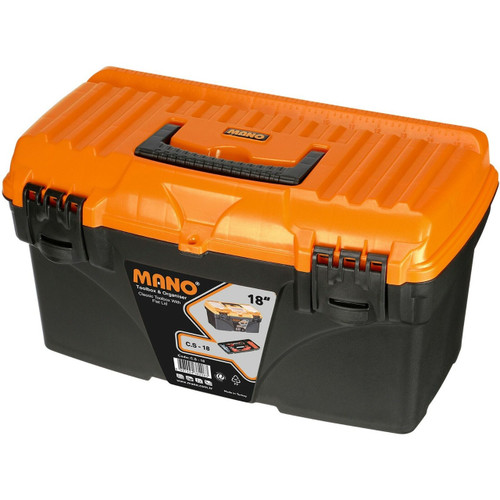 18" Classic CS Large Lockable Lid Plastic Tool box