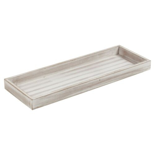 Shabby Chic Grey Wooden Tray