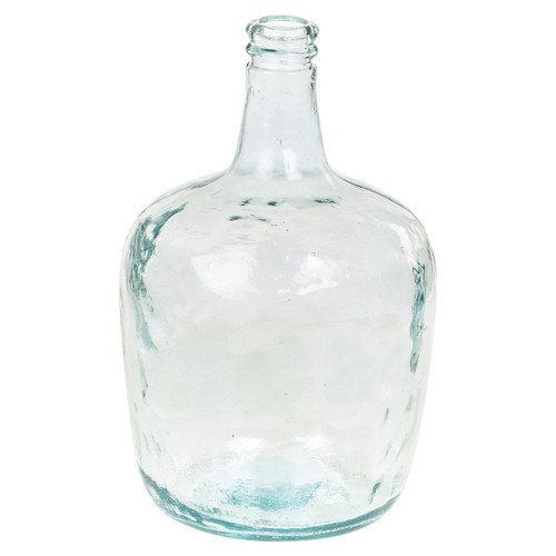 2L Round Recycled Glass Flower Vase