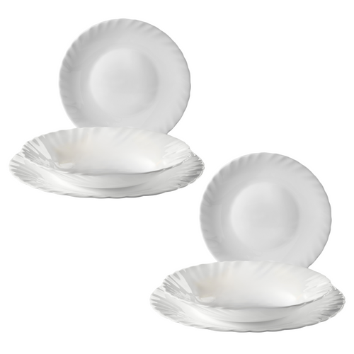 Opal Glass 2 person Set by Bormioli Rocco