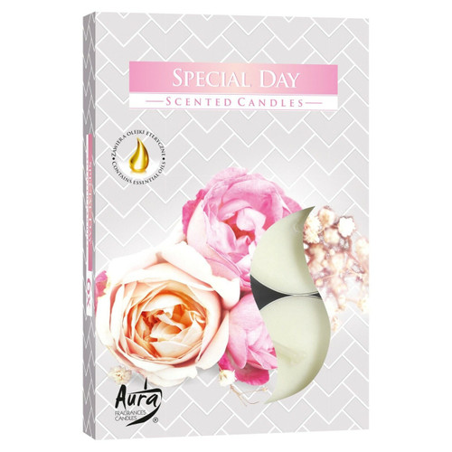 Set of 18 Special Day Scented Tea light Candles