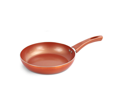 24+28cm Copper Induction Frying Pan Set