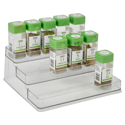 Multi Purpose Acrylic  3 Step Organiser Display Stand