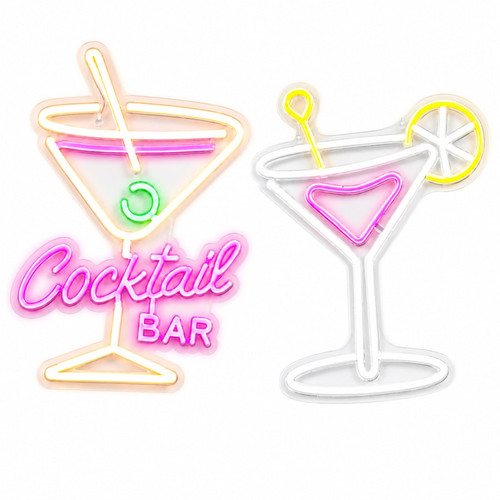 Cocktail Bar LED Neon Wall Sign