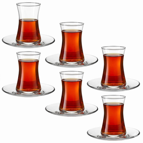 170ml 6pcs Tea And Saucer Set