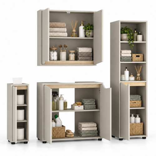 Beige & Oak