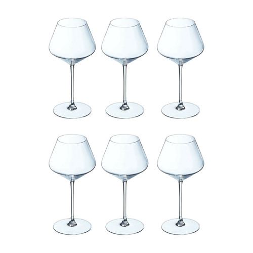 Set of 6 Eclat Cristal d'Arque Wine Glass 420ml