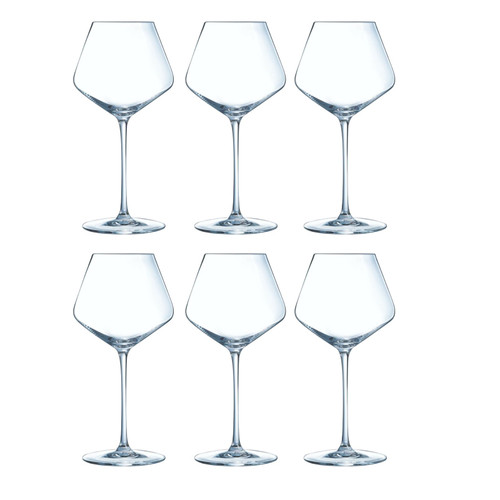 Set of 6 Eclat Cristal d'Arque Wine Glass 380ml