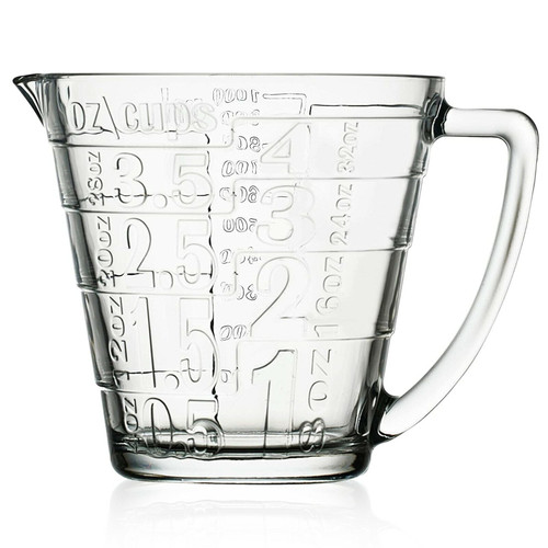 Pasabahce Transparent Glass Measuring Jug