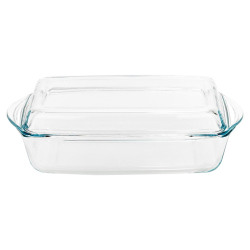 2.75L Pasabahce Rectangle Casserole With Lid