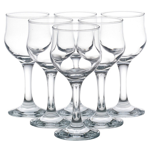 Set of 6 Tulipe Red Wine 200ml
