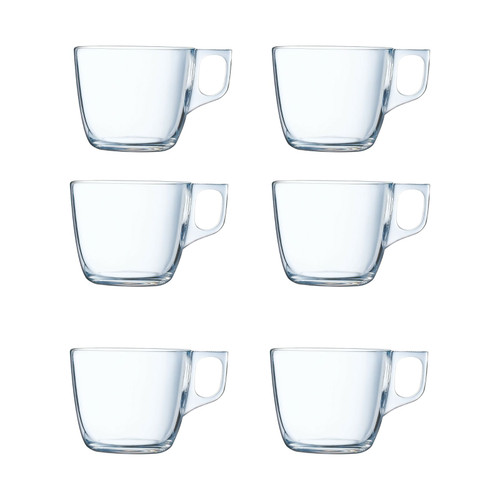 Set of 6 Luminarc Espresso Mug Tea Coffe 220ml
