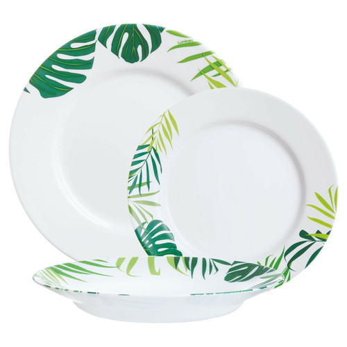 18PCS Luminarc Jungle Dinneware Set