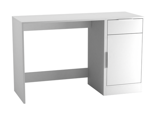 Desk with Cabinet, Drawer, and PC Storage - 1 Door, 1 Drawer