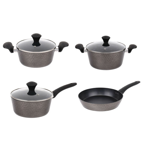 4-PC Aluminium Cookware Set