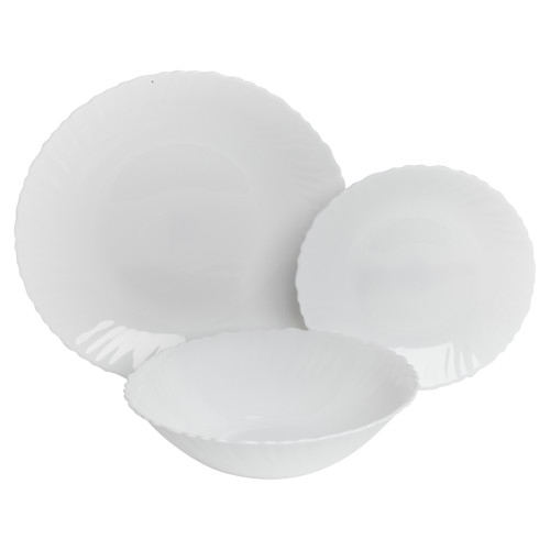 12-PC Wavy Dinnerware Set