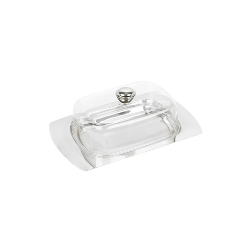 Stainless Steel Base Butter Dish