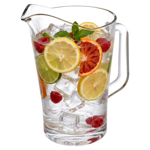 1.8L Glass Jug Water Pitcher with Handle