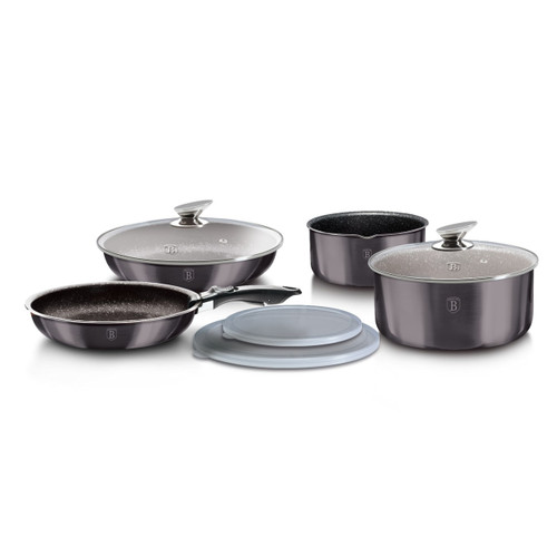 Berlinger Haus 9Pc Carbon Pro Cookware Set