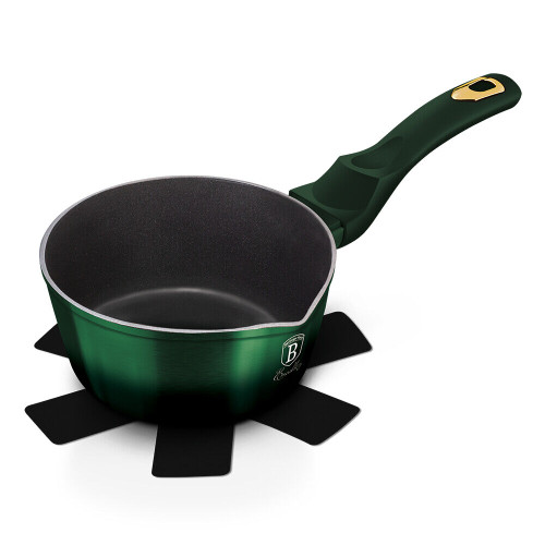Berlinger Haus 16cm Emerald Saucepan Cookware Pots Pan