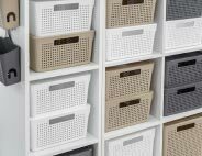 Basket drawer units