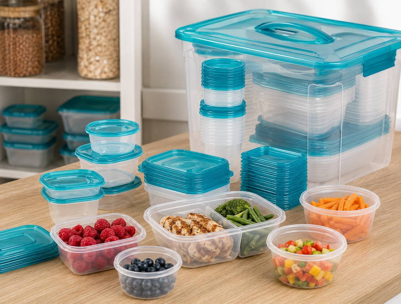 Tupperware & Plastic Tubs