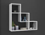 Cube wall shelves