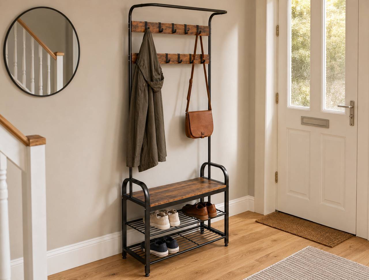 Coat Racks, Shoe Storage & Benches